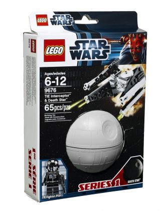 LEGO Star Wars 9676 TIE Interceptor & Death Star