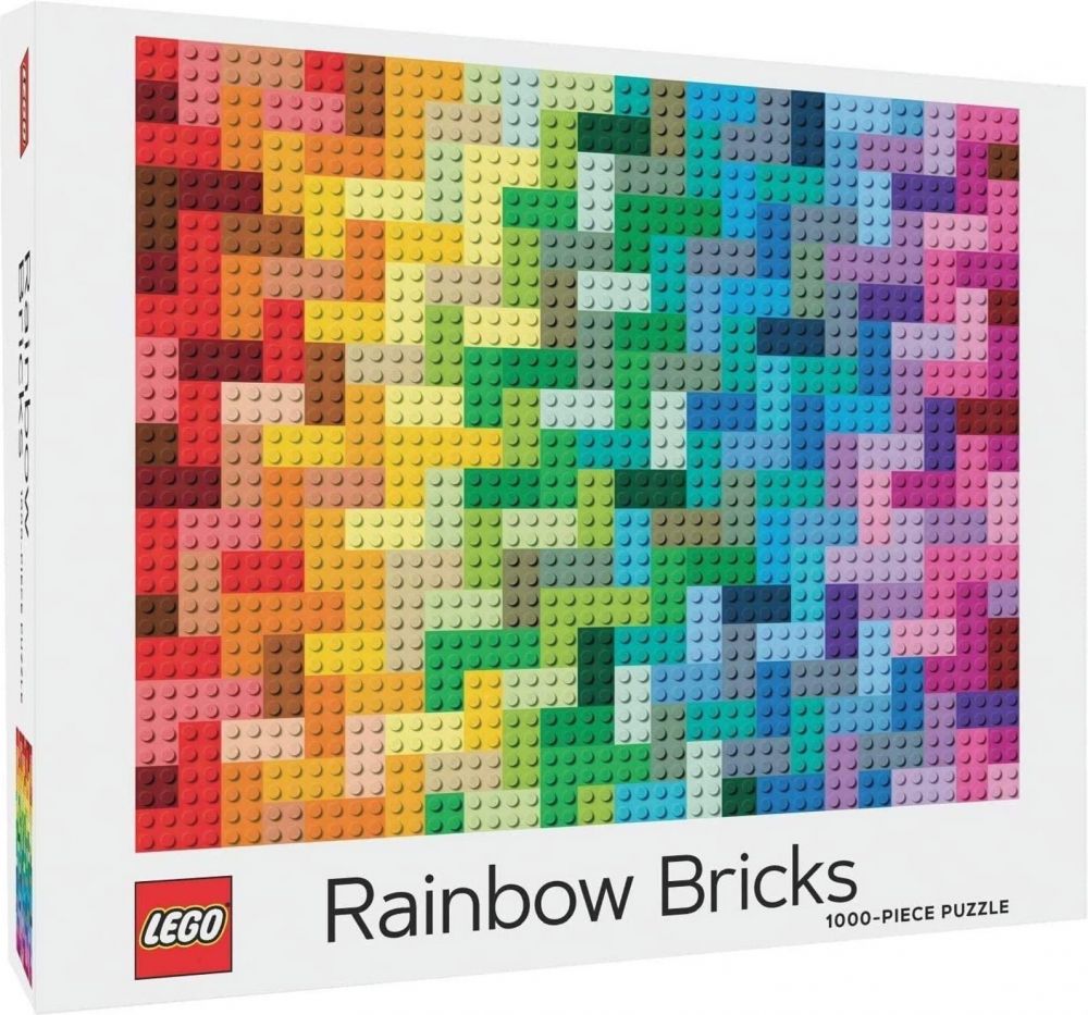 LEGO Objets divers 9781797210728 pas cher, Puzzle LEGO Rainbow Bricks 1000  pièces