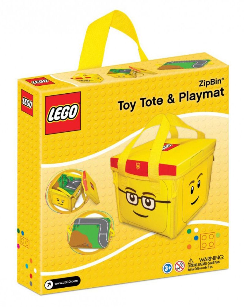 LEGO Rangements A1354XX pas cher, City Zipbin - Sac de rangement et tapis  de jeu