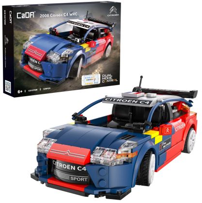 CaDA Véhicules 1:20 C51078W 2008 Citroën C4 WRC - 1:20