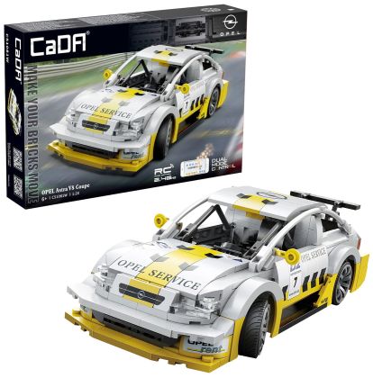 CaDA Véhicules 1:20 C51081W Opel Astra V8 Coupé - 1:20