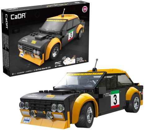 CaDA Véhicules 1:20 C51092W Fiat Abarth 131 - 1:20