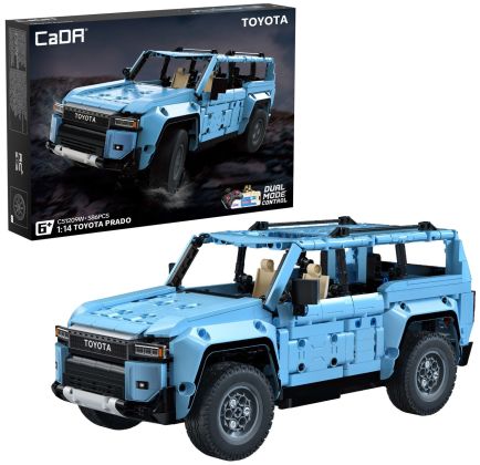 CaDA Véhicules 1:14 C51209W Toyota Prado - 1:14