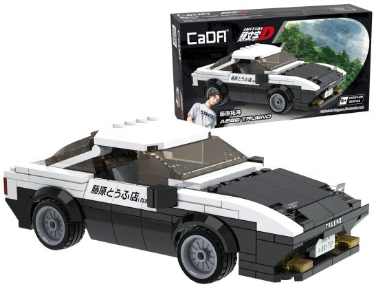 CaDA Initial D C55014W Toyota Trueno AE86 - 1:24