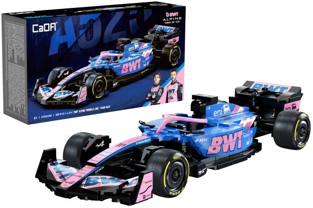 CaDA Véhicules 1:24 C55024W BWT Alpine Formula One Team A525 - 1:24