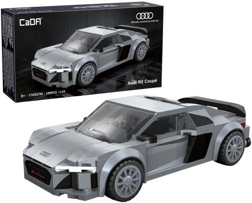 CaDA Véhicules 1:24 C55027W Audi R8 Coupé - 1:24