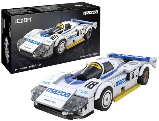CaDA Véhicules 1:24 C55029W Mazda 787B (#18) - 1:24