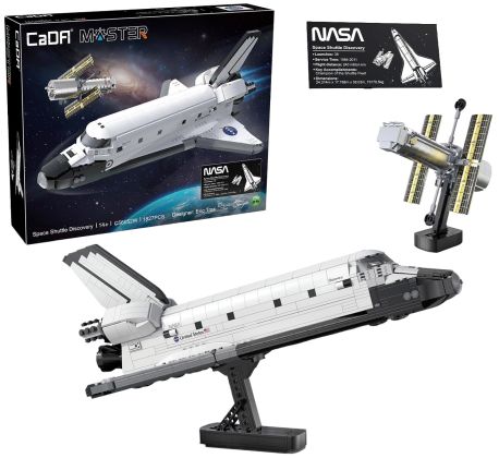 CaDA NASA C56052W Navette spatiale Discovery de la NASA - 1:80 - Master Series