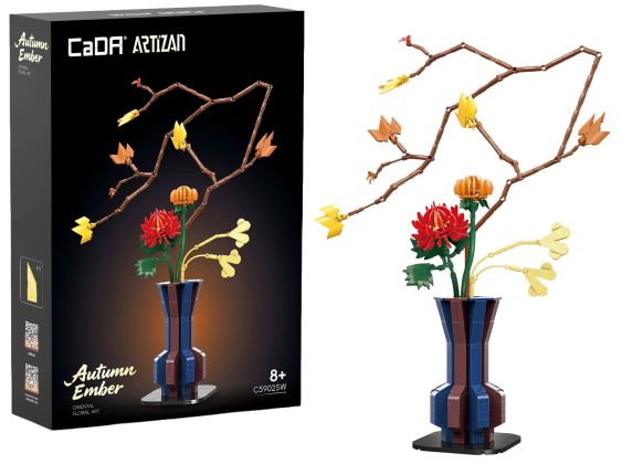 CaDA Artizan C59025W Braise d'automne - Oriental Floral Art