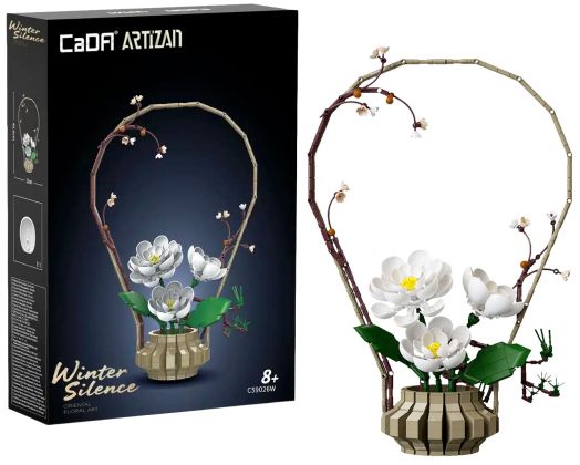 CaDA Artizan C59026W Silence hivernal - Oriental Floral Art