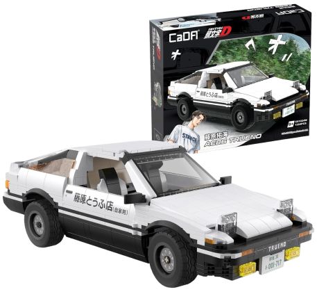 CaDA Initial D C61024W Toyota Trueno AE86 - 1:12