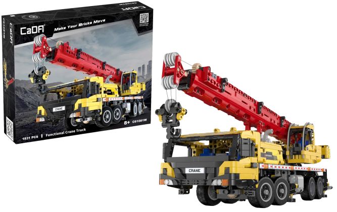 CaDA Construction C61081W Camion Grue