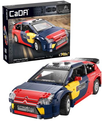 CaDA Véhicules 1:12 C62005W 2008 Citroën C4 WRC - 1:12