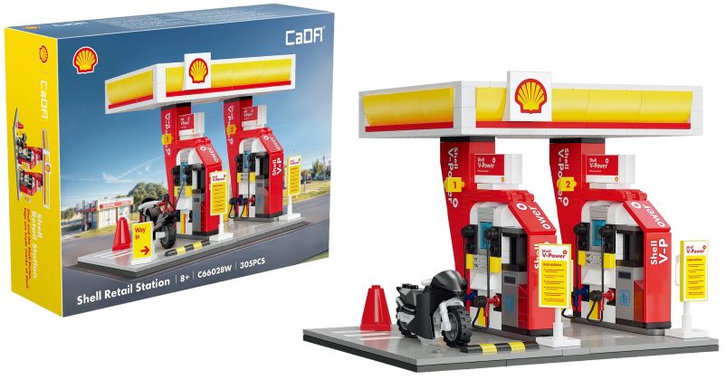 CaDA Shell C66028W Station service Shell