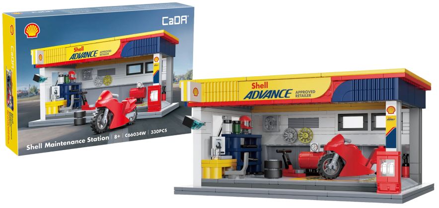 CaDA Shell C66034W Station de maintenance Shell