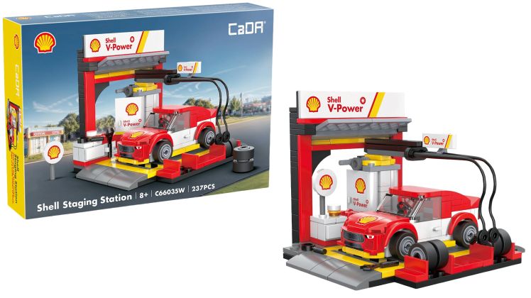 CaDA Shell C66035W Station de préparation Shell