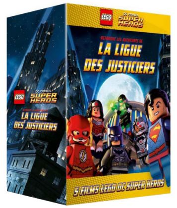 LEGO Vidéos & DVD CDVDLDCLLDJ Coffret DVD Lego DC Comics La Ligue des Justiciers