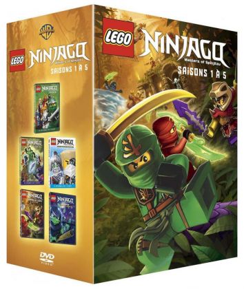 LEGO Vidéos & DVD CDVDLNIS1A5 Coffret DVD LEGO Ninjago Intégrale Saison 1 à 5