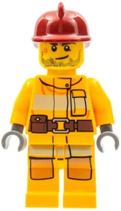 LEGO Minifigurines CTY0302 Pompier