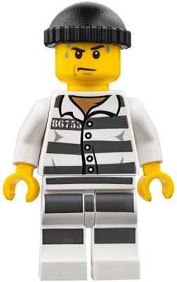 LEGO Minifigurines CTY0775 Prisonnier 