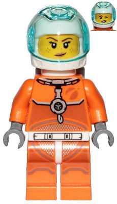 LEGO Minifigurines CTY1008 Astronaute