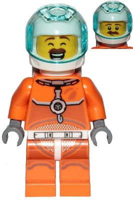 LEGO Minifigurines CTY1034 Astronaute