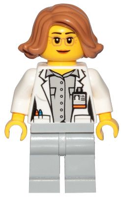 LEGO Minifigurines CTY1035 La scientifique