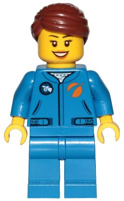 LEGO Minifigurines CTY1036 Astronaute