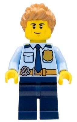 LEGO Minifigurines CTY1126 Policier