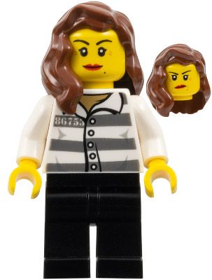 LEGO Minifigurines CTY1128 Prisonnier