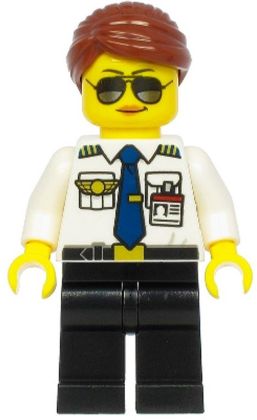 LEGO Minifigurines CTY1189 La pilote