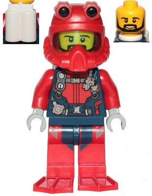 LEGO Minifigurines CTY1225 Plongeur sous-marin