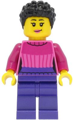 LEGO Minifigurines CTY1463 Conductrice de voiture