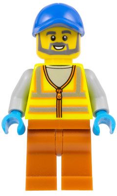 LEGO Minifigurines CTY1521 Travailleur du recyclage