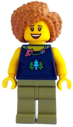 LEGO Minifigurines CTY1523 Femme T-Shirt Arbres