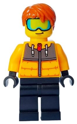 LEGO Minifigurines CTY1634 Skieur