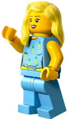 LEGO Minifigurines CTY1660 Conductrice de voiture