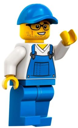 LEGO Minifigurines CTY1661 Nettoyeur de voiture