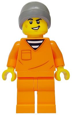 LEGO Minifigurines CTY1699 Prisonnier