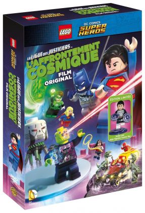 LEGO Vidéos & DVD DVDLDCLJAC DVD LEGO DC Comics La Ligue des Justiciers - L'affrontement cosmique + minifigurine