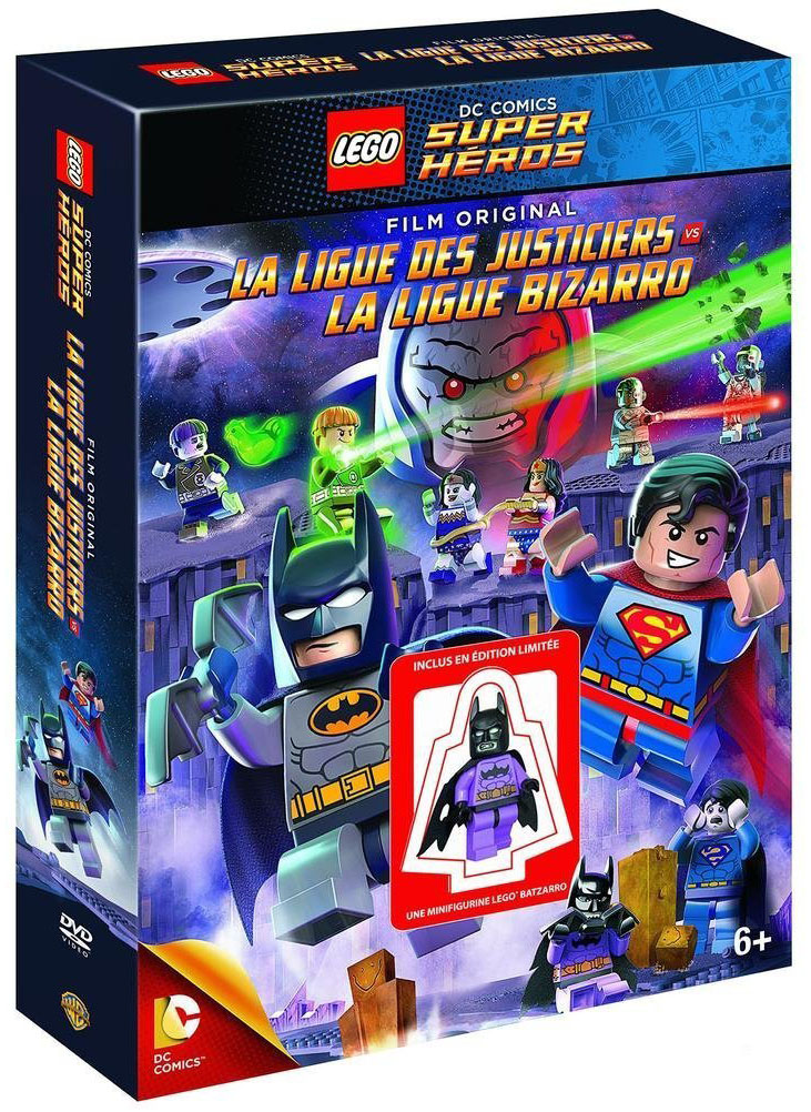 LEGO Vidéos & DVD DVDLDCLJVSLB pas cher, DVD LEGO DC Comics La Ligue