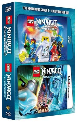 LEGO Vidéos & DVD DVDLNS3J3DS DVD LEGO Ninjago Saison 3 + Jeu Nintendo 3DS
