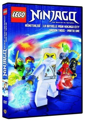 LEGO Vidéos & DVD DVDLNS3V1 DVD LEGO Ninjago Saison 3 Volume 1