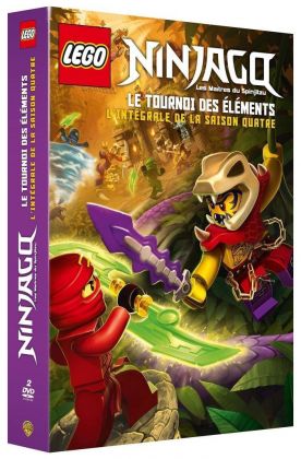 LEGO Vidéos & DVD DVDLNS4 DVD LEGO Ninjago Saison 4