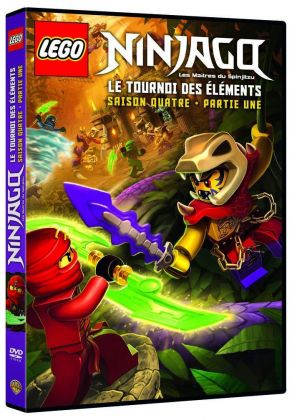 LEGO Vidéos & DVD DVDLNS4V1 DVD LEGO Ninjago Saison 4 Volume 1