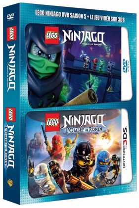 LEGO Vidéos & DVD DVDLNS5J3DS DVD LEGO Ninjago Saison 5 + Jeu vidéo Nintendo 3DS