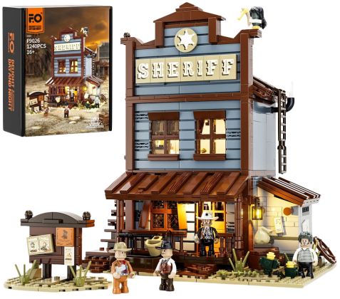 Lumibricks The Old West F9026 Bureau du shérif