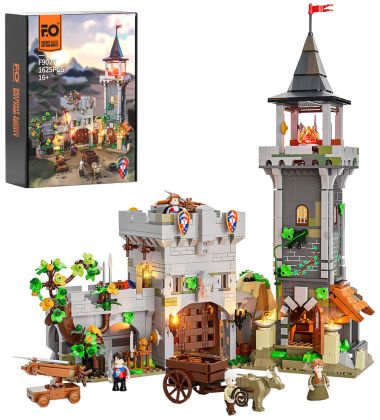 Lumibricks Middle Ages F9027 Tour de guet médiévale