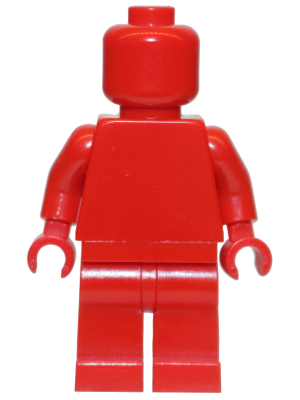 LEGO Minifigurines GEN091 Monochrome Rouge