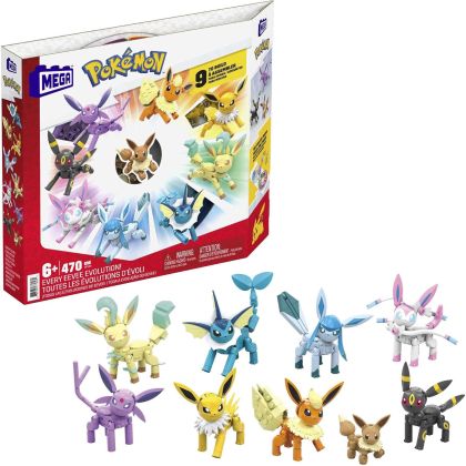 MEGA (Construx) Pokémon GFV85 Toutes les évolutions d'Evoli
